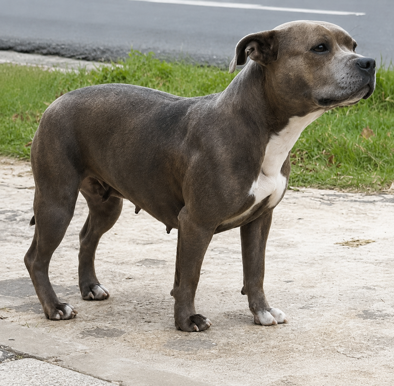 Kyra, hembra Staffordshire Bull Terrier del criadero Shurima Klan